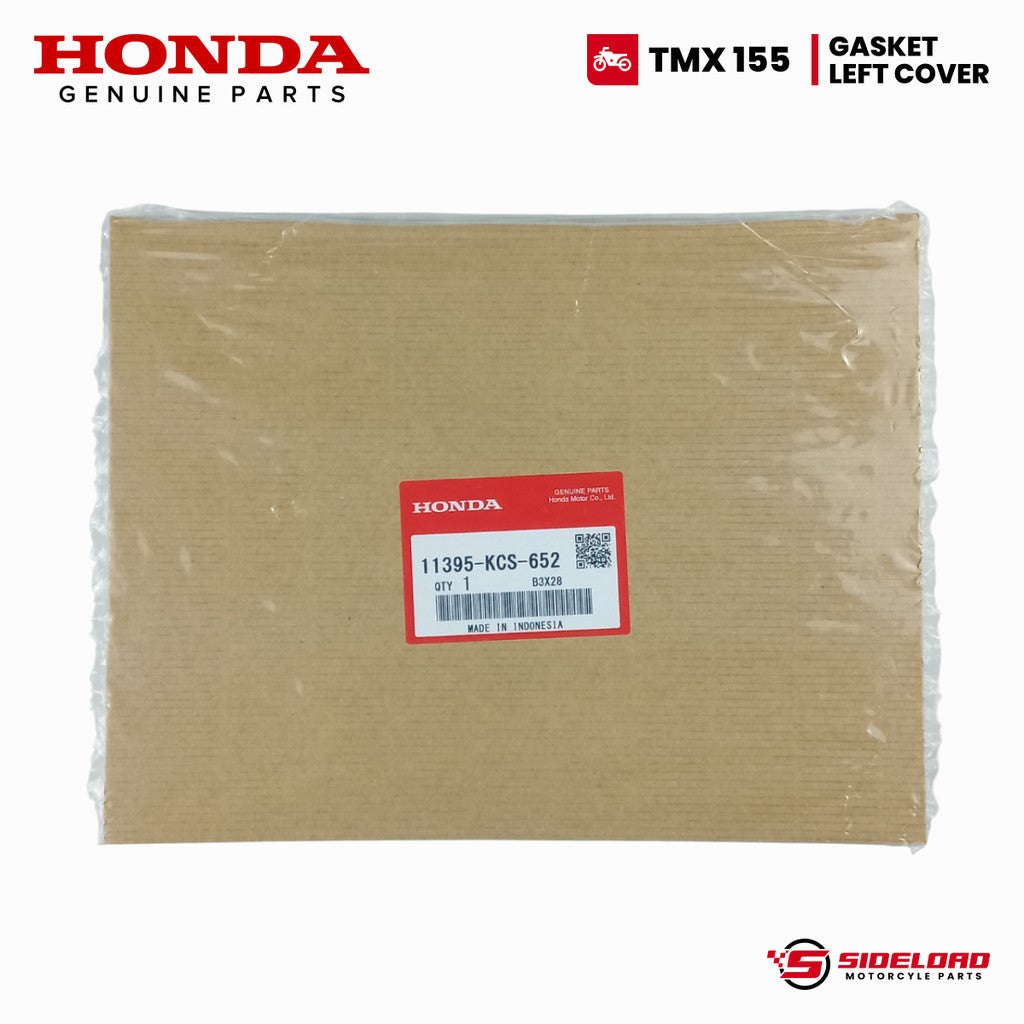 Gasket, Left Cover - TMX 155 - Honda Genuine (11395-KCS-650)