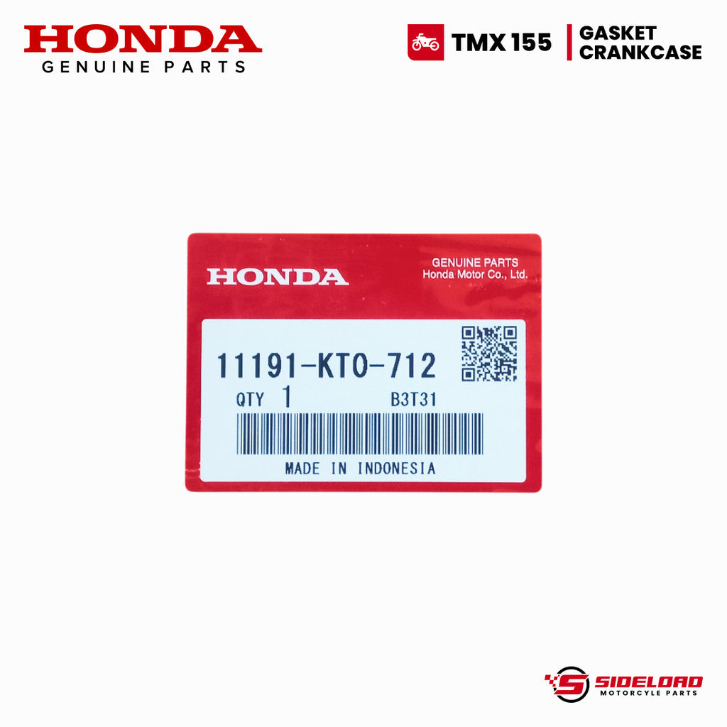 Gasket, Crankcase - TMX 155 - Honda Genuine (11191-KT0-712)