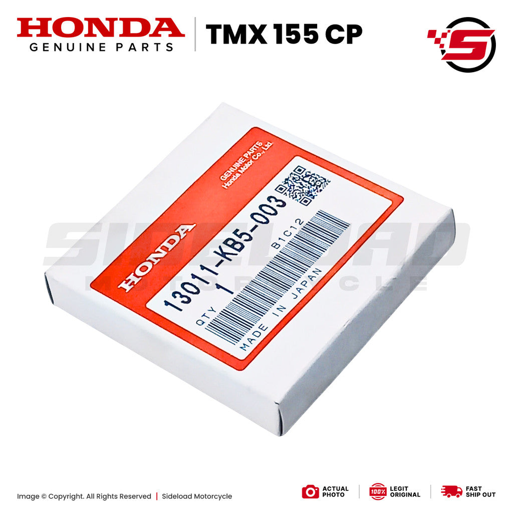 Ring Set, Piston (Std) - TMX 155 CP - Honda Genuine (13011-KB5-003)