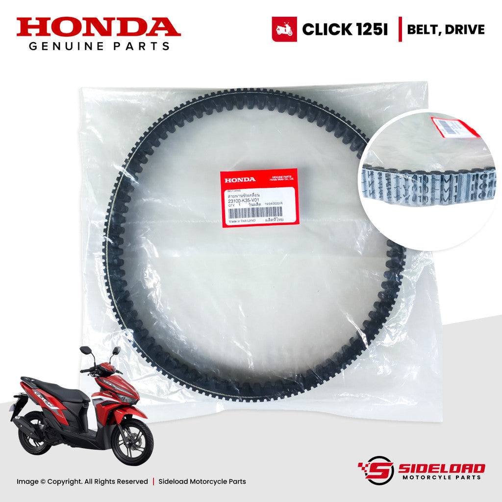 Belt, Drive - Click 125i - Honda Genuine (23100-K35-V01)