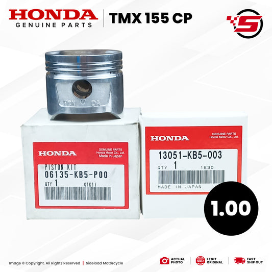 Piston Kit (1.00) - TMX 155 CP - Honda Genuine (06135-KB5-P00)