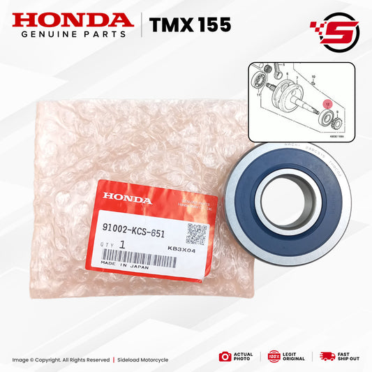 Bearing, 28x72x18, Sealed, Crankshaft (Segunyal) - TMX 155 - Honda Genuine (91002-KCS-651)