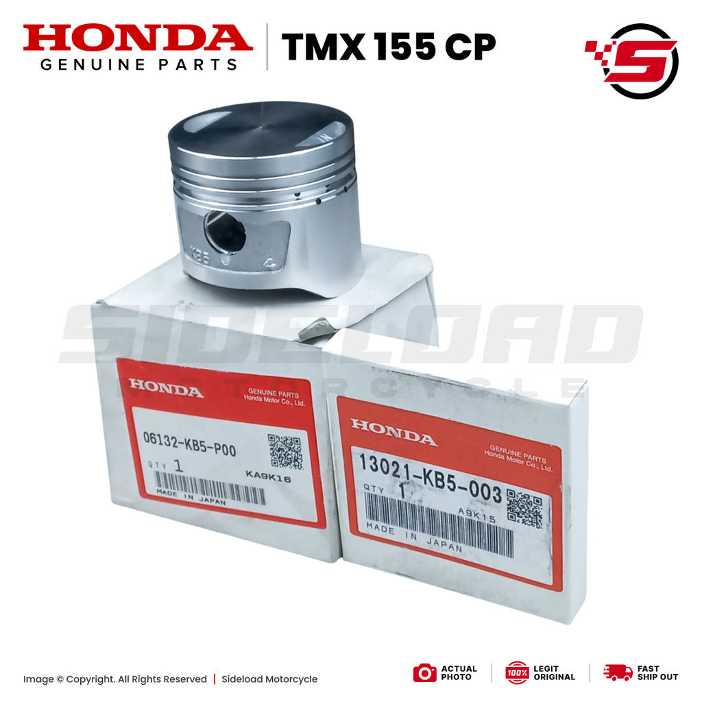 Piston Kit (0.25) - TMX 155 CP - Honda Genuine (06132-KB5-P00)