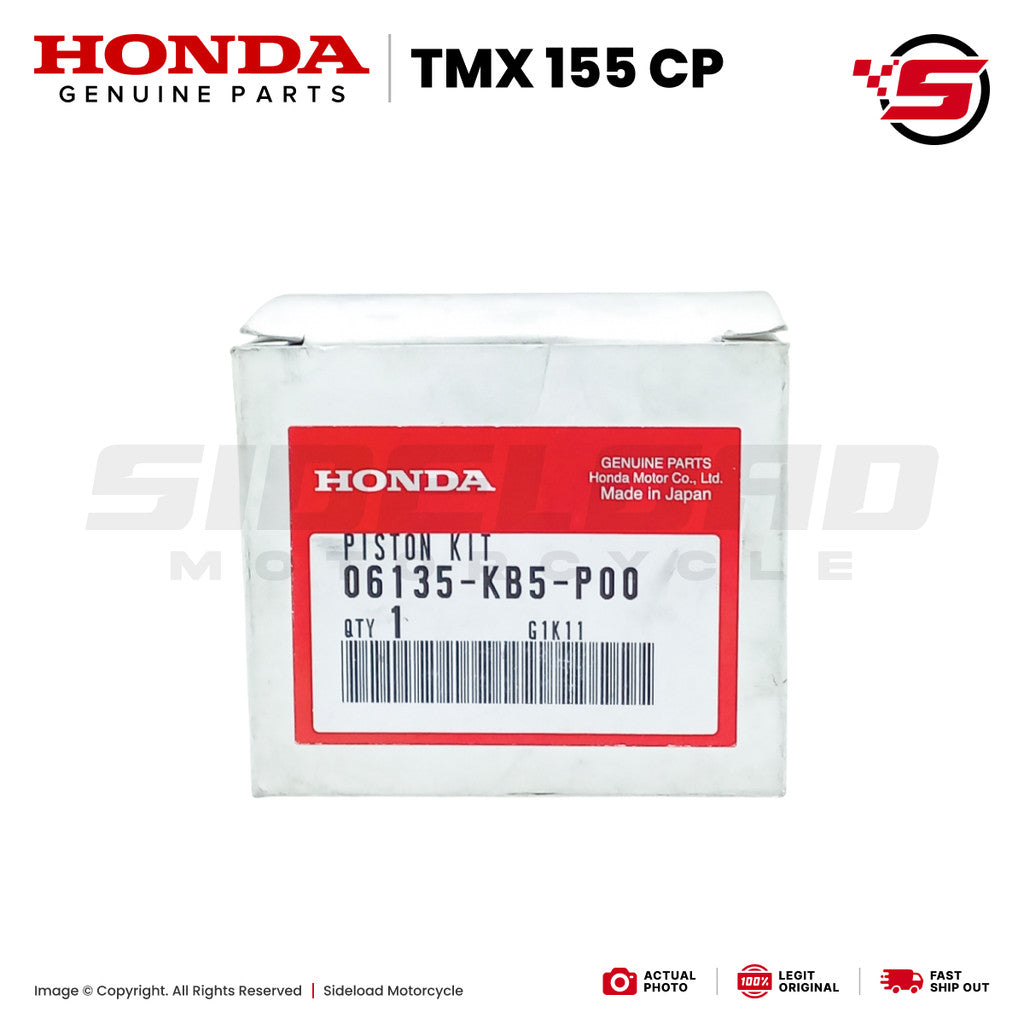 Piston Kit (1.00) - TMX 155 CP - Honda Genuine (06135-KB5-P00)