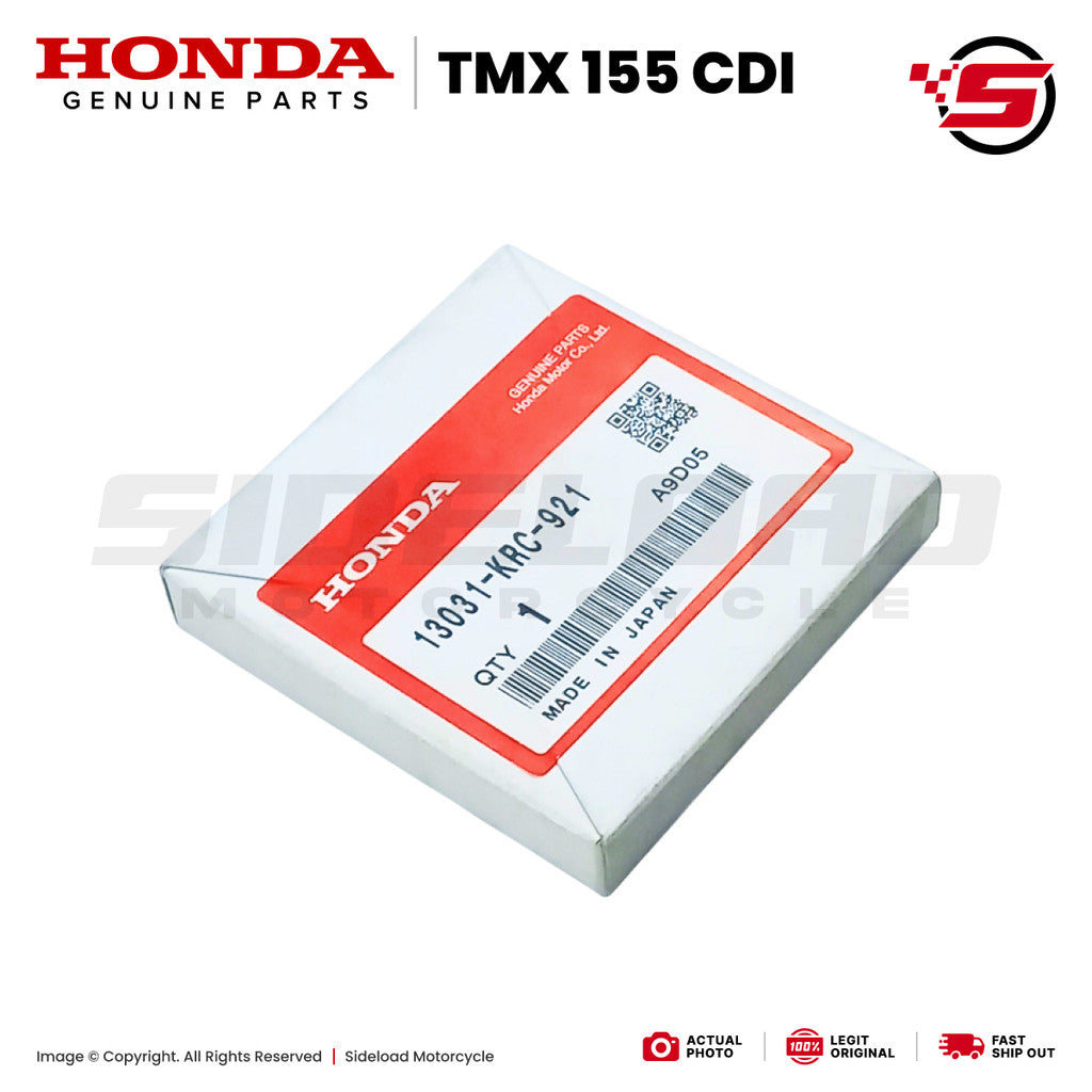 Ring Set, Piston (0.50) - TMX 155 - Honda Genuine (13031-KRC-921)
