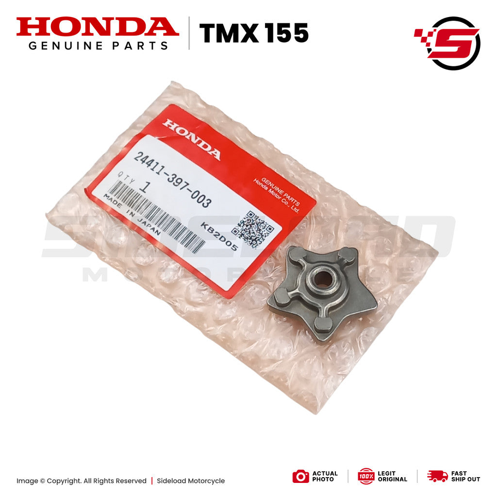 Cam, Gearshift (Hitachi) - TMX 155 125, TMS 125, SR125 - Honda Genuine (24411-397-003)
