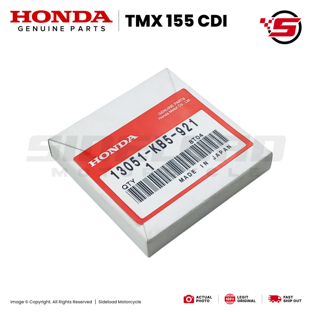 Ring Set, Piston (1.00) - TMX 155 - Honda Genuine (13051-KB5-921)