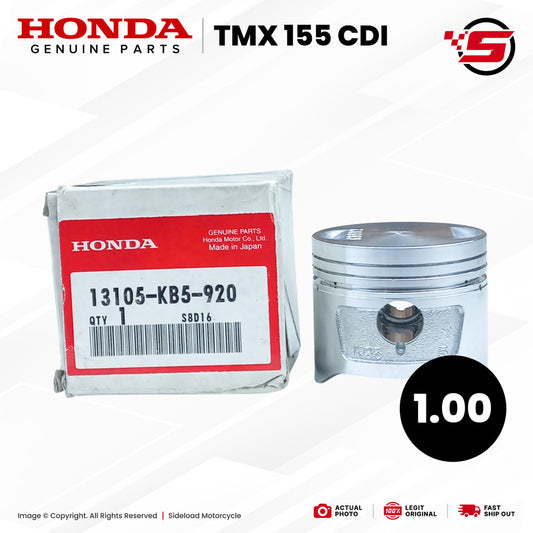 Piston (1.00) - TMX 155 CDI - Honda Genuine (13105-KB5-920)