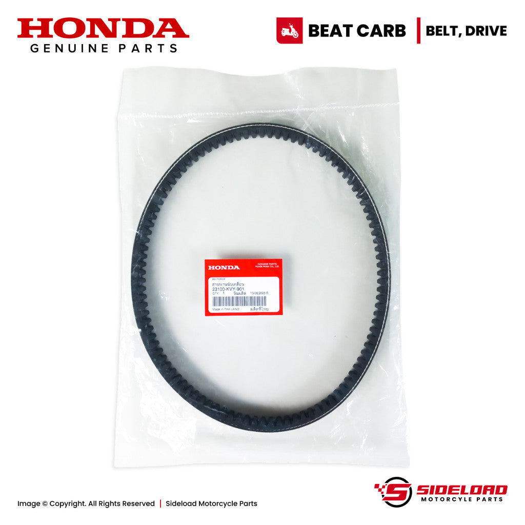 Belt, Drive - Beat 110 Carb / Scoopy 110 - Honda Genuine (23100-KVY-901)