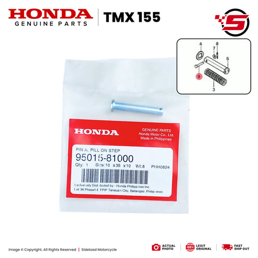 Pin A, Pillion Step - TMX / Beat / Click / Etc. - Honda Genuine (95015-81000)