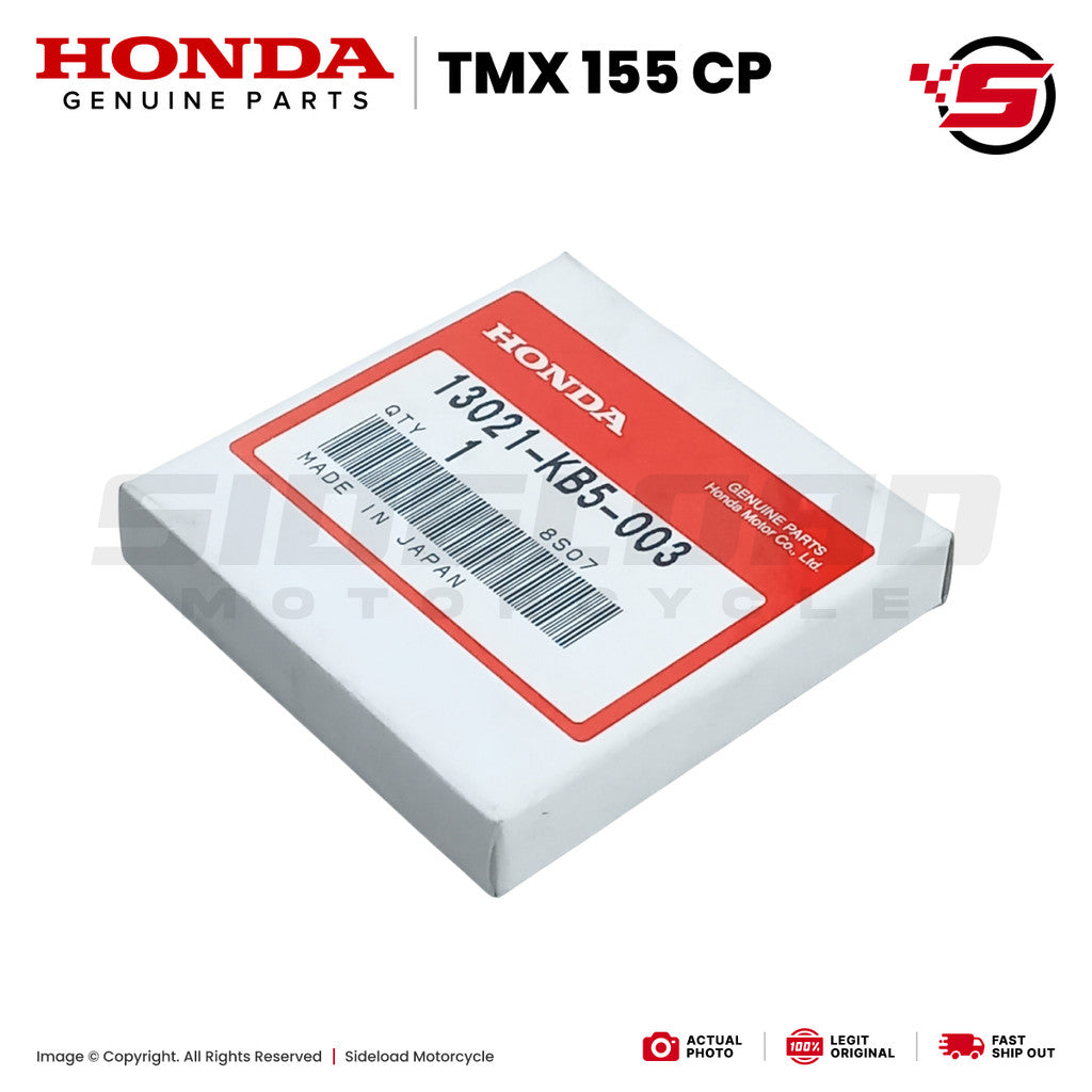 Ring Set, Piston (0.25) - TMX 155 CP - Honda Genuine (13021-KB5-003)