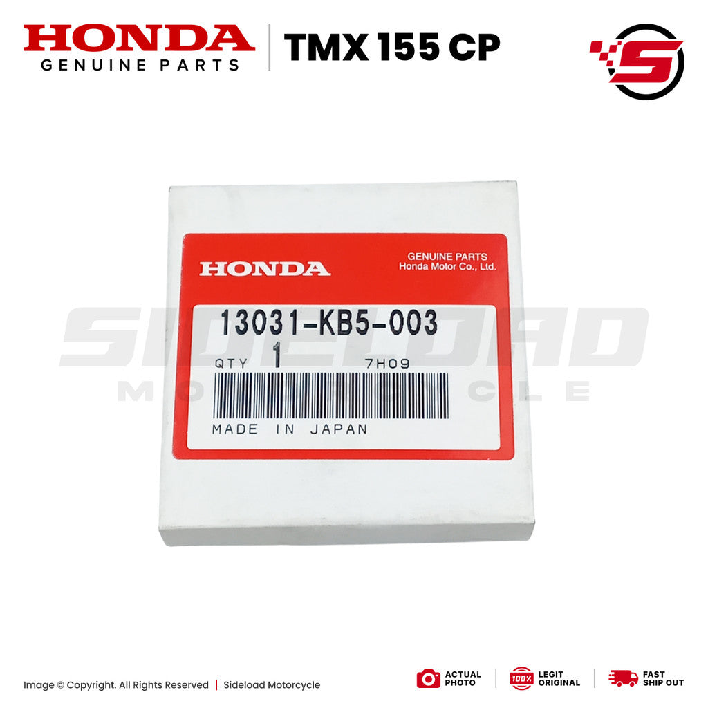 Ring Set, Piston (0.50) - TMX 155 CP - Honda Genuine (13031-KB5-003)