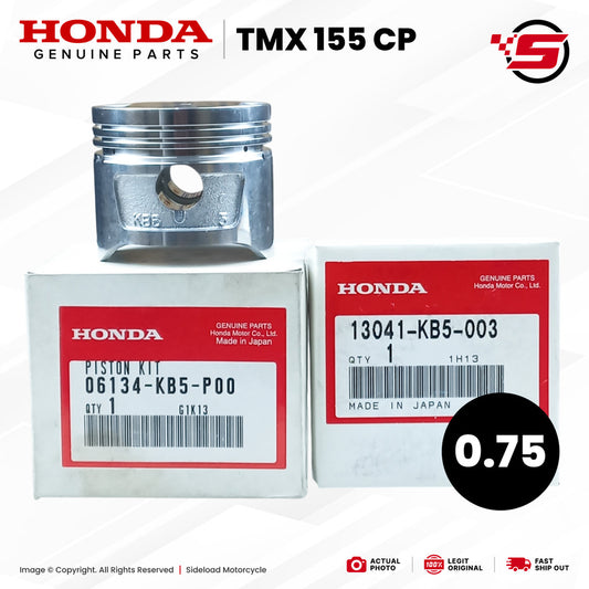 Piston Kit (0.75) - TMX 155 CP - Honda Genuine (06134-KB5-P00)
