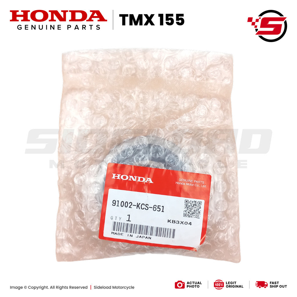 Bearing, 28x72x18, Sealed, Crankshaft (Segunyal) - TMX 155 - Honda Genuine (91002-KCS-651)