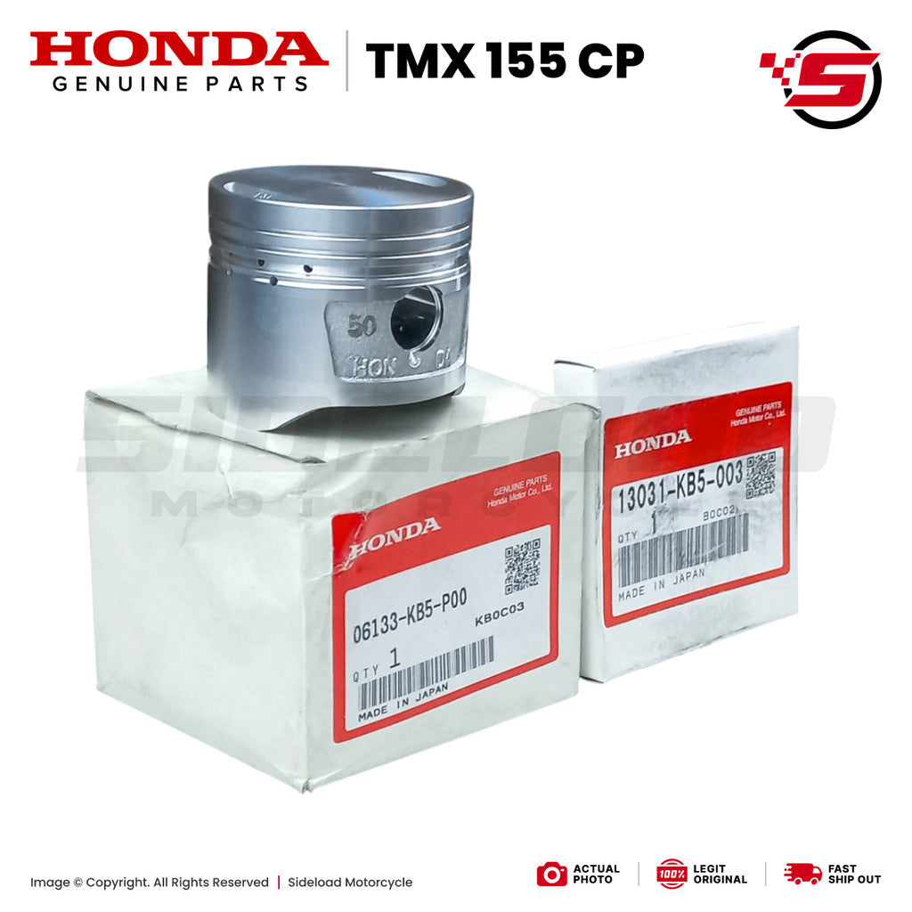 Piston Kit (0.50) - TMX 155 CP - Honda Genuine (06133-KB5-P00)