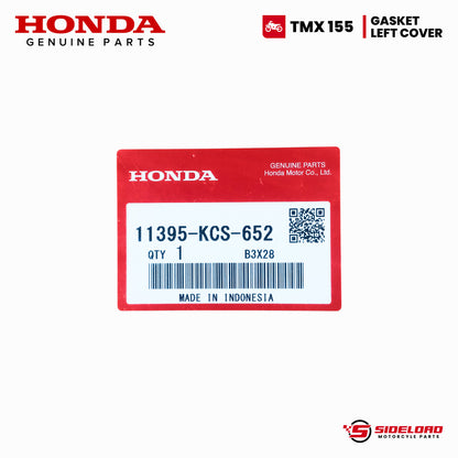 Gasket, Left Cover - TMX 155 - Honda Genuine (11395-KCS-650)