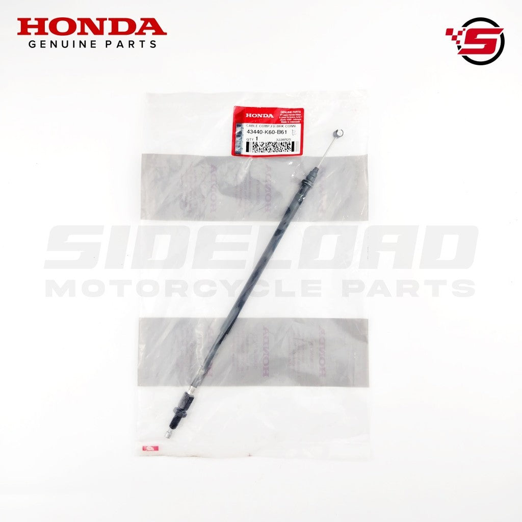 Cable Comp., Front Brake Connecting - Click 125i - Honda Genuine (43440-K60-B61)