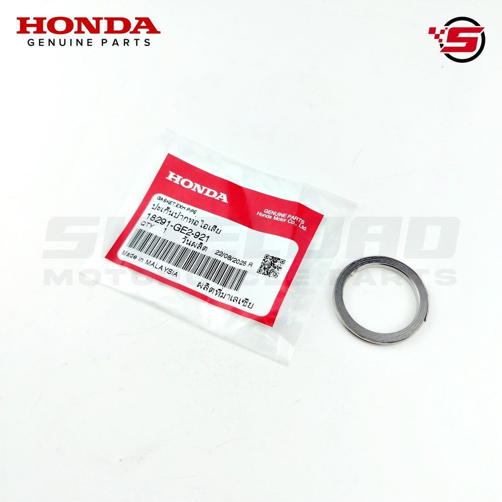 Gasket, Exhaust Pipe - Click 125i - Honda Genuine (18291-GE2-921)