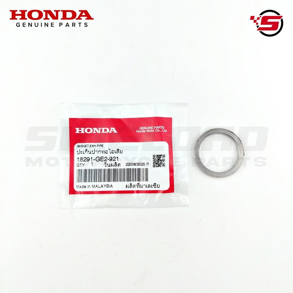 Gasket, Exhaust Pipe - Click 125i - Honda Genuine (18291-GE2-921)