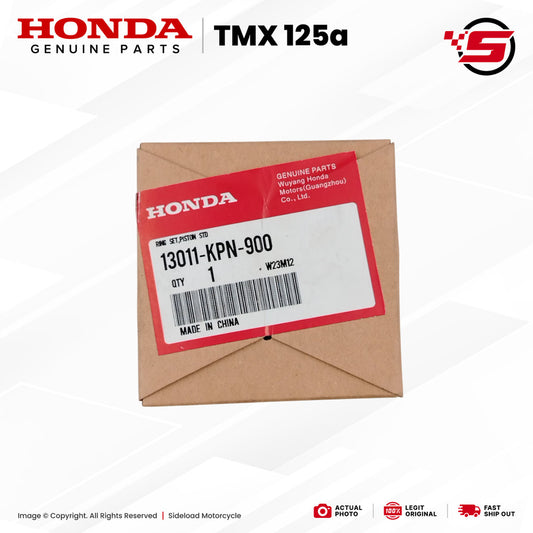 Ring Set, Piston (Std.) - TMX 125 Alpha - Honda Genuine (13011-KPN-900)