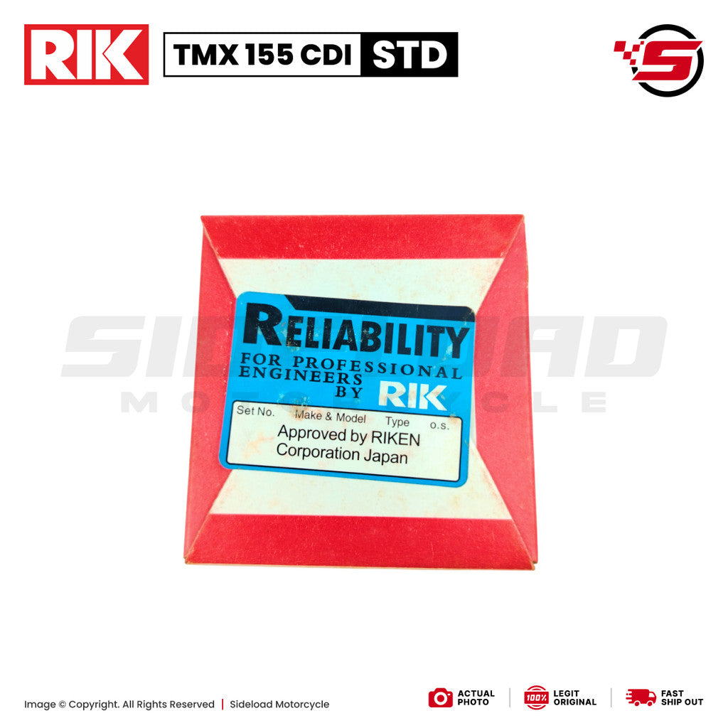 Piston Kit - STD - TMX 155 - RIK