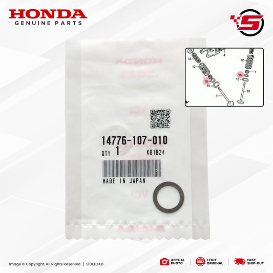 Seat, Valve Spring Inner - TMX 155 125, XR200 - Honda Genuine (14776-107-010)