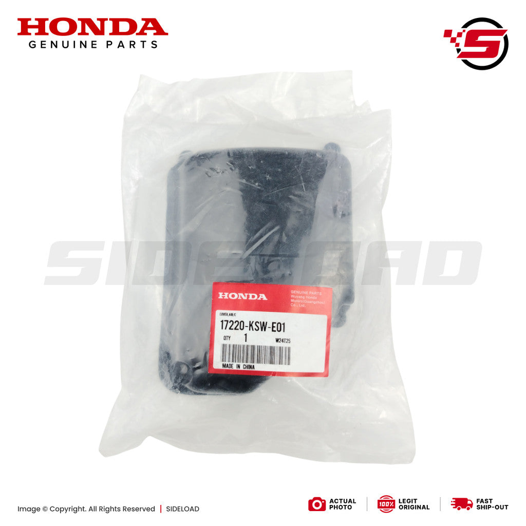 Cover,  Sub Air Cleaner - TMX 125 Alpha - Honda Genuine (17220-KSW-E01)