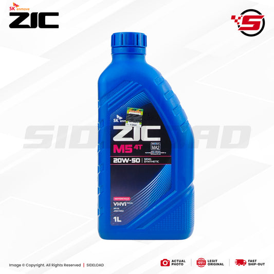 Engine Oil, M5 20W-50 (Semi Synthetic) - SK ZIC