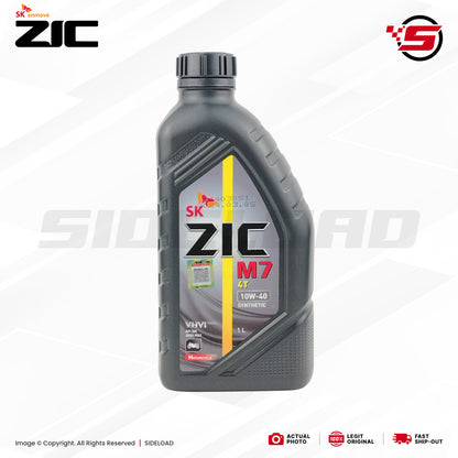 Engine Oil, M7 10W-40 (Synthetic) - SK ZIC