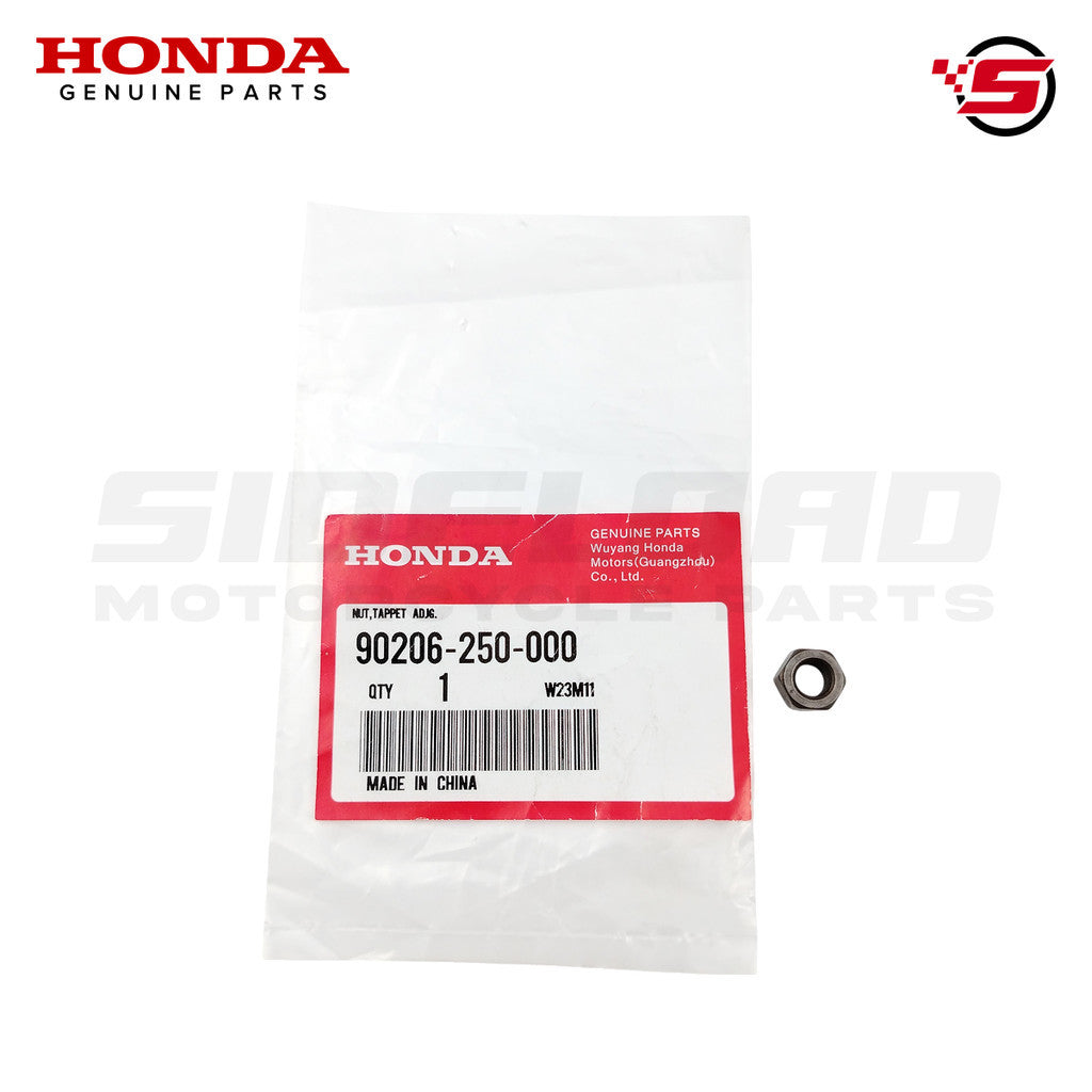 Nut, Tappet Adjusting - TMX 155 - Honda Genuine (90206-250-000)