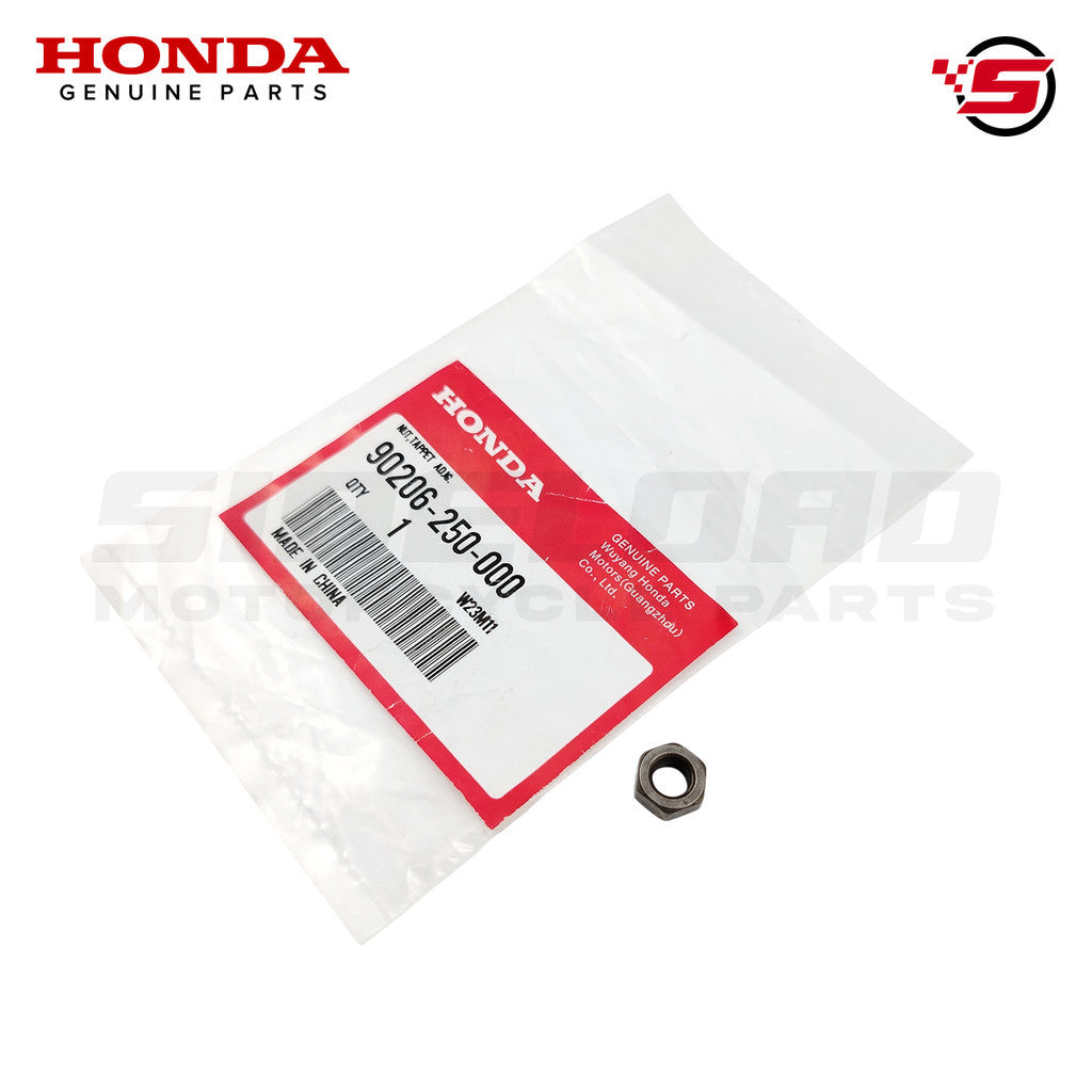 Nut, Tappet Adjusting - TMX 155 - Honda Genuine (90206-250-000)
