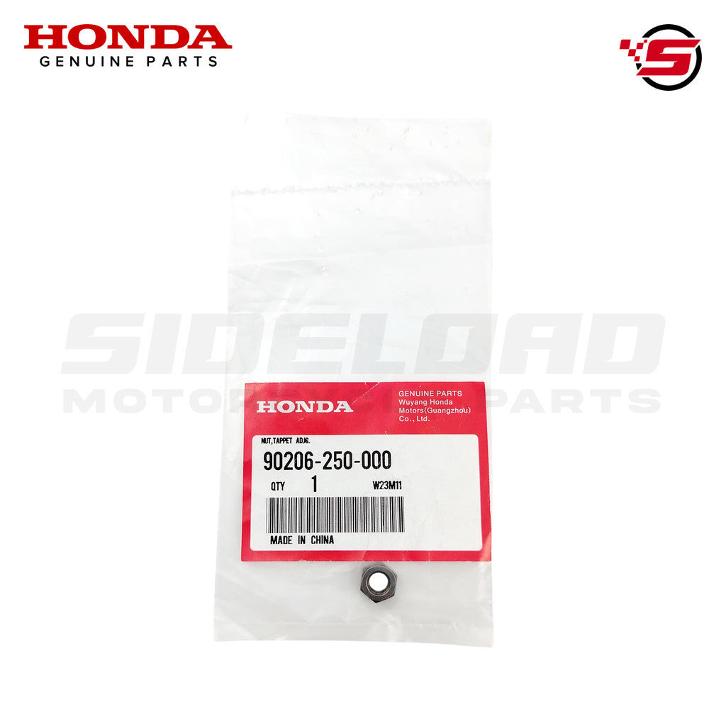 Nut, Tappet Adjusting - TMX 155 - Honda Genuine (90206-250-000)