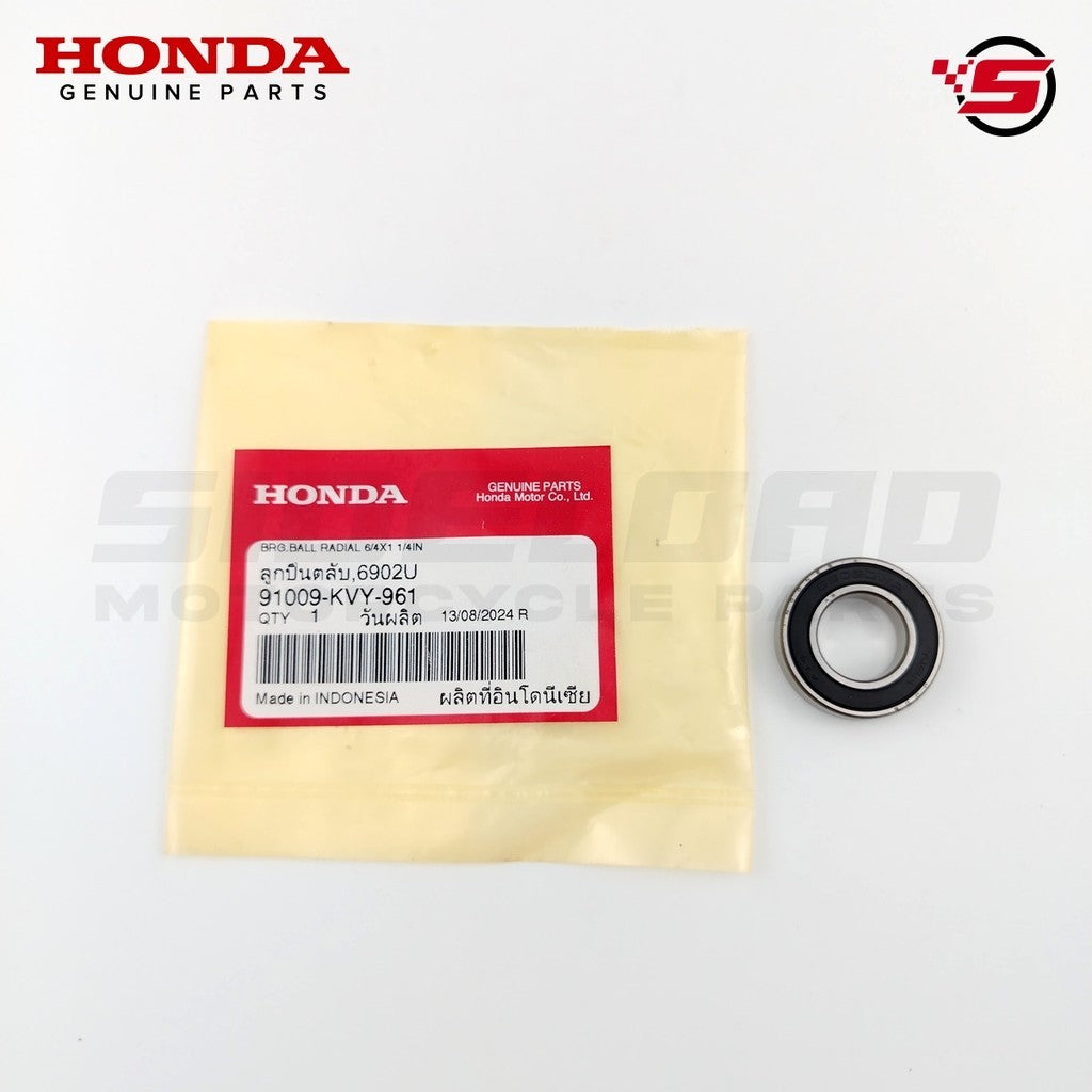 Bearing, Radial Ball, 690 (Torque Drive) - Click, Beat, PCX, ADV, Airblade, etc. - Honda Genuine