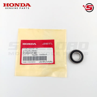 Bearing, Radial Ball, 690 (Torque Drive) - Click, Beat, PCX, ADV, Airblade, etc. - Honda Genuine